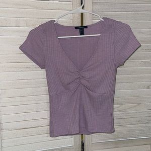 Light purple, womens top.